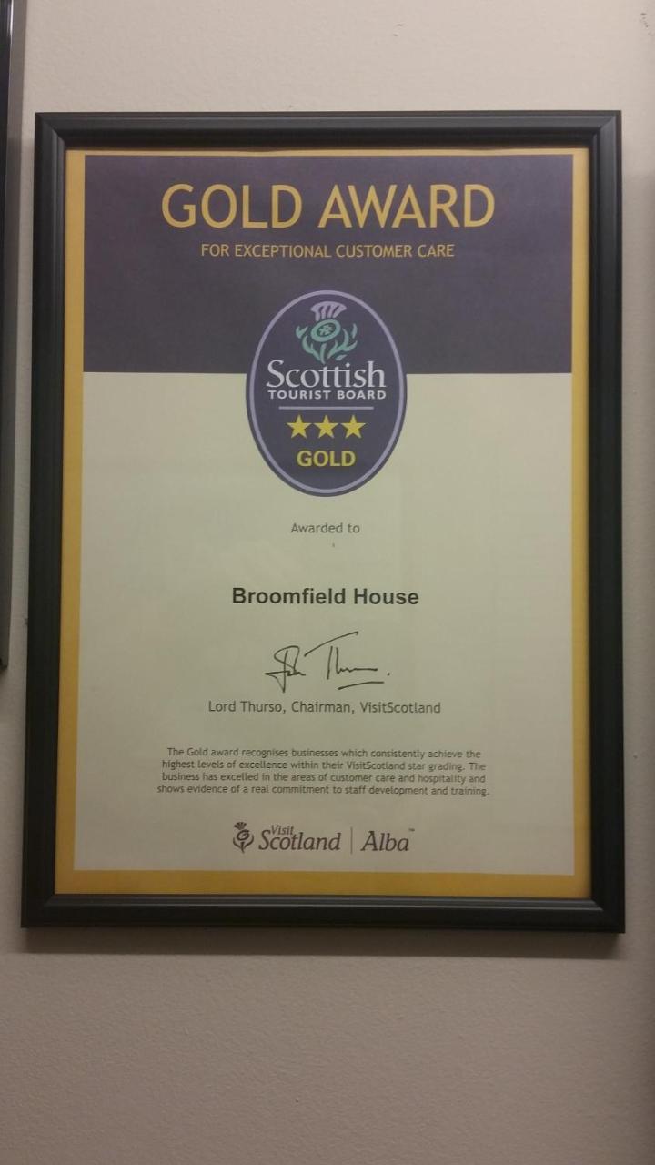 Broomfield House Bed And Breakfast Earlston Eksteriør bilde